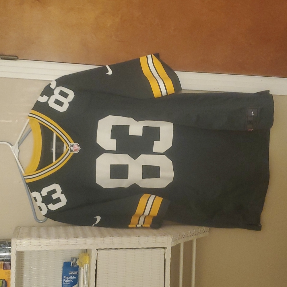 2021-22 Marques Valdes-Scantling #83 Green Bay Packers NFL Game Worn Home Jersey